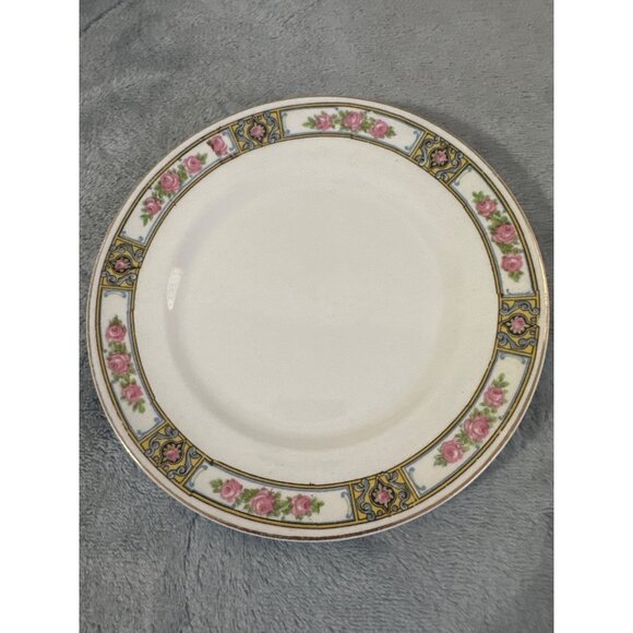 Alfred Meakin Clifton Rose Pattern China England Saucer 6” - Picture 2 of 4